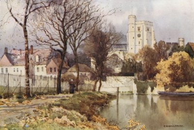 Maidstone, Allerheiligenkirche und der Palast von Ernest William Haslehust