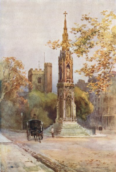 Märtyrerdenkmal und St. Giles von Ernest William Haslehust