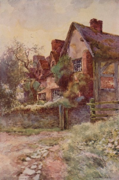 Mary Ardens Haus, Stratford-on-Avon von Ernest William Haslehust