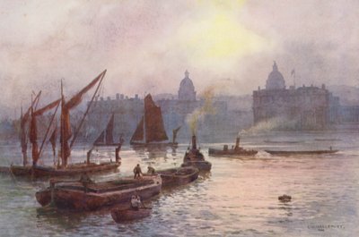 Themse: Greenwich von Ernest William Haslehust
