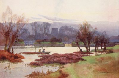 Themse: Sutton Courtney Wehre von Ernest William Haslehust