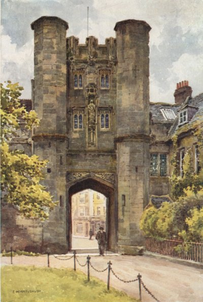 Das "Bischofsauge", Wells von Ernest William Haslehust