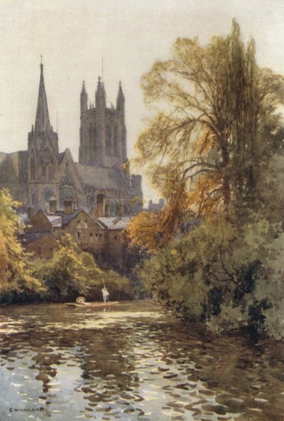 The Leam in Leamington von Ernest William Haslehust