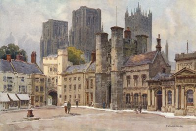Der Marktplatz, Wells von Ernest William Haslehust