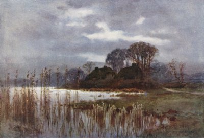 Der Mühlenteich, Beaulieu von Ernest William Haslehust