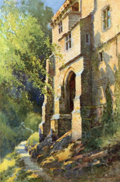 Der Palast, Dunfermline von Ernest William Haslehust