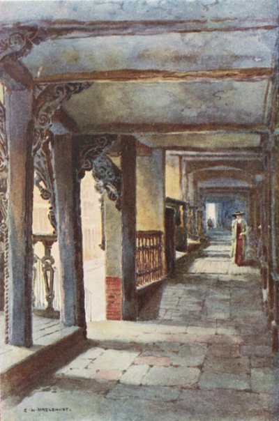 The Rows, Watergate Street von Ernest William Haslehust