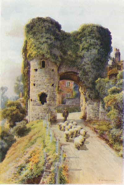 Das Strandtor, Winchelsea von Ernest William Haslehust