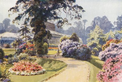 Die Wintergärten, Bournemouth von Ernest William Haslehust