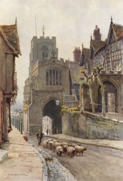 Westtor, Warwick von Ernest William Haslehust
