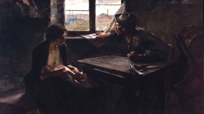 Ohne Brot und ohne Arbeit von Ernesto DE LA Carcova