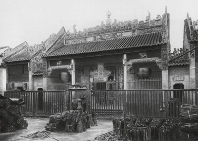 Pinglofu, Kuangsi, Stadt Pinglo am Kuei-Fluss, Canton Club von Ernst Boerschmann