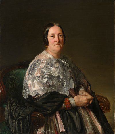 Porträt von Maria Theresia Freiin von Jakomini von Ernst Christian Moser