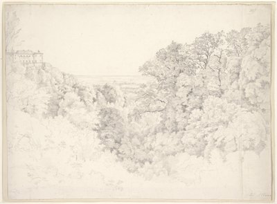 Blick von Ariccia bei Albano von Ernst Fries