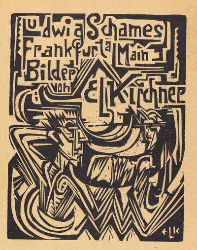 Ludwig Schames Frankfurt am Main Bilder von E. L. Kirchner von Ernst Ludwig Kirchner