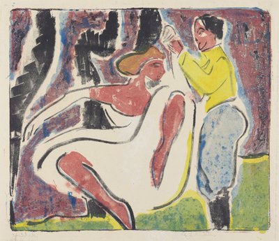 Russische Tänzer, 1909 von Ernst Ludwig Kirchner