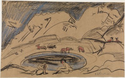 Bergsee von Ernst Ludwig Kirchner
