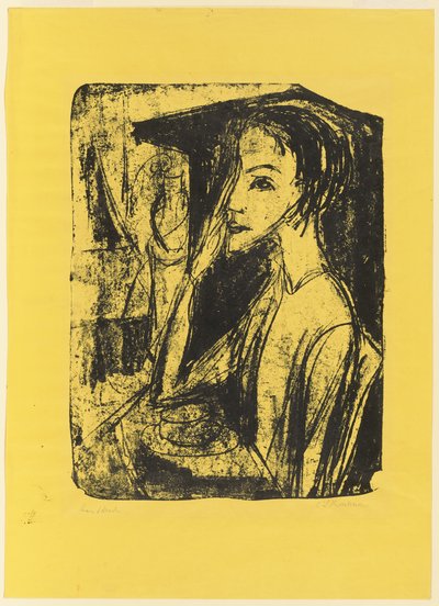Porträt von Frau Nelly Fehr von Ernst Ludwig Kirchner