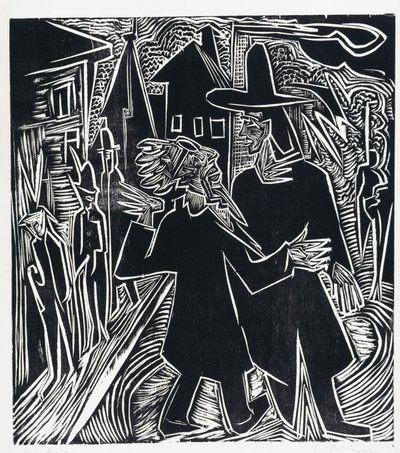 David und Absalom von Ernst Ludwig Kirchner
