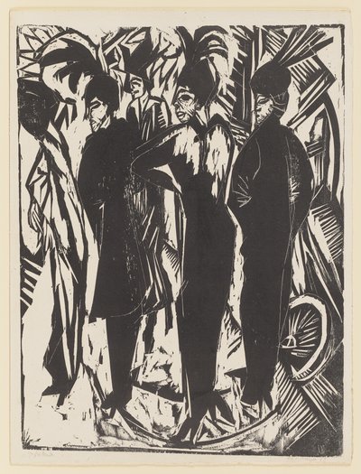 Fünf Kokotten von Ernst Ludwig Kirchner