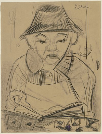 Lesender Knabe von Ernst Ludwig Kirchner