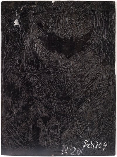 Leuchtturm im Grünen, Fehmarn/Waldstraße Königstein mit Postkutsche von Ernst Ludwig Kirchner