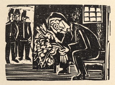 Neben der Heerstraße. Erzählungen von Jakob Bosshart. Der Friedensapostel - In der Zelle von Ernst Ludwig Kirchner