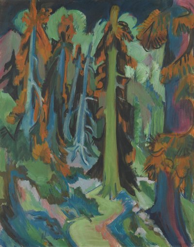 Einsame Tannen von Ernst Ludwig Kirchner
