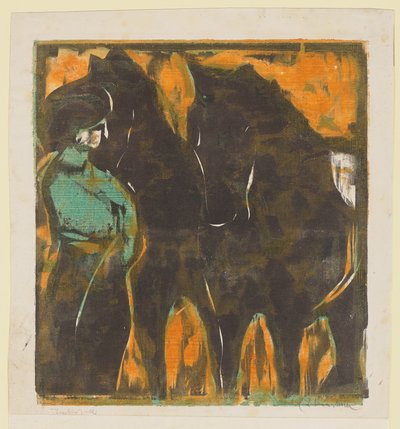 Tattersall von Ernst Ludwig Kirchner