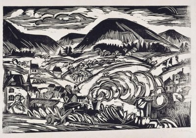 Taunuslandschaft von Ernst Ludwig Kirchner