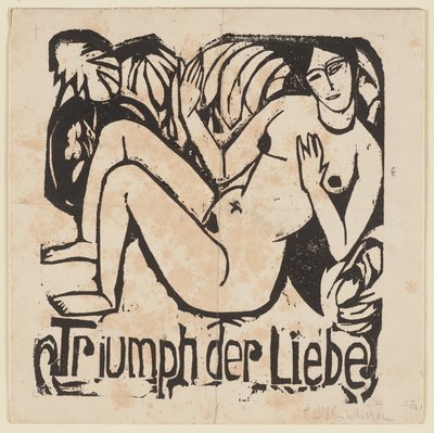 Triumph der Liebe von Ernst Ludwig Kirchner