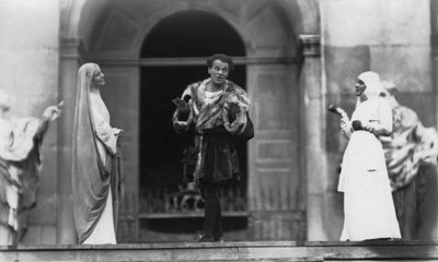 Aufführung von Jedermann, Salzburger Festspiele, Österreich, 20. Jahrhundert von Ernst Maier