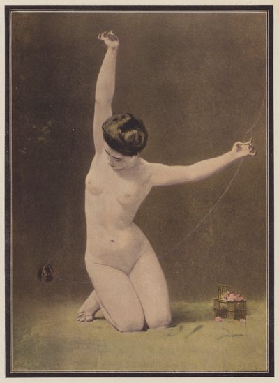 Die Frau und der Vogel von Ernst Philippe Zacharie
