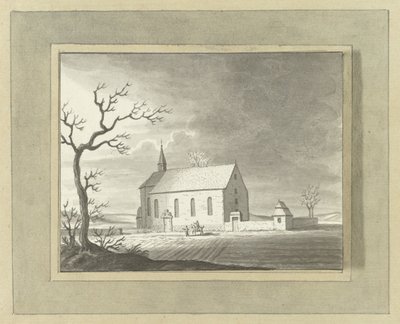 Kapelle außerhalb Zillinge bei Würzburg von Ernst Willem Jan Bagelaar