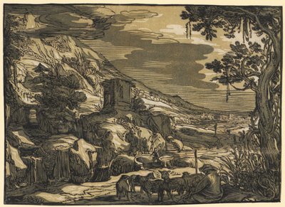 Arkadische Landschaft von Esaias van de Velde