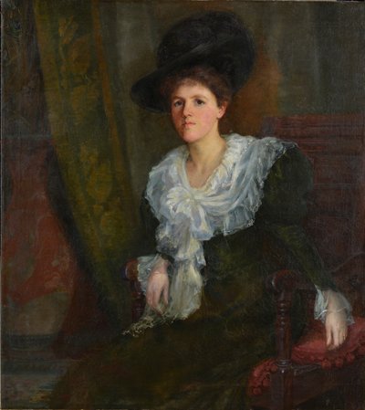 Porträt einer Dame von Ethel Mortlock