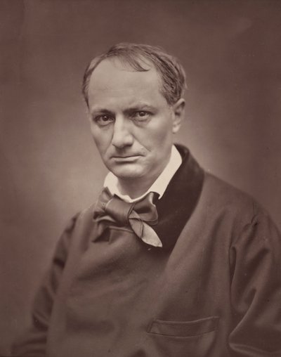 Charles Baudelaire, 1861, gedruckt 1877 (Foto) von Etienne Carjat