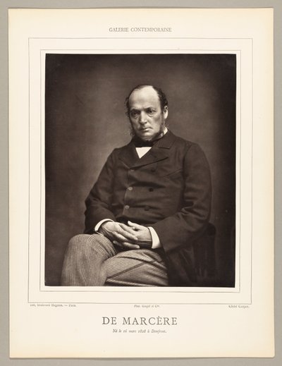 Émile Deshayes de Marère (französischer Politiker, 1828-1918) von Etienne Carjat