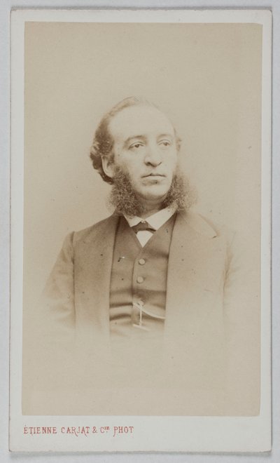 Porträt von Ferry Jules (1832-1893) (Politiker, Rechtsanwalt, bevollmächtigter Minister) von Etienne Carjat
