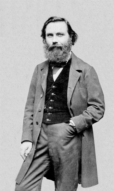 Porträt des französischen Schriftstellers und Journalisten Eugène Garcin (1830-1909) von Etienne Carjat