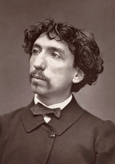 Porträt des Architekten Charles Garnier (um 1875) von Etienne Carjat