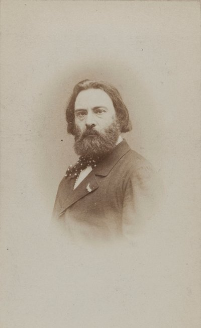 Porträt des Pianisten und Komponisten Émile Prudent 1817-1863, ca. 1860 von Etienne Carjat