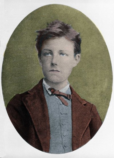 Porträt von Arthur Rimbaud im Alter von 17 Jahren von Etienne Carjat