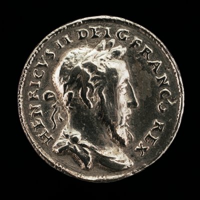 Henri II, 1519-1559, König von Frankreich 1547 [Vorderseite] von Etienne Delaune