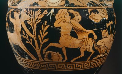 Amphore des Malers der Kentauromachie (Detail) von Etruscan