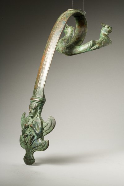 Griff, frühes 5. Jahrhundert v. Chr. von Etruscan