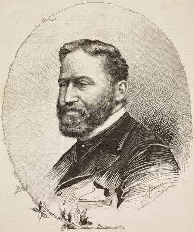 Porträt von Giuseppe De Nittis von Ettore Ximenes