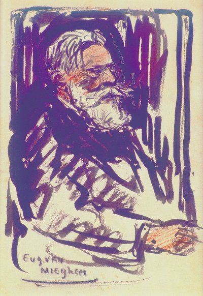 Der Maler James Ensor von Eugeen van Mieghem