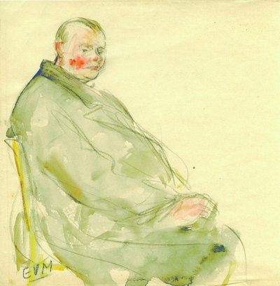 Der Dichter und Schriftsteller Victor Brunclair von Eugeen van Mieghem