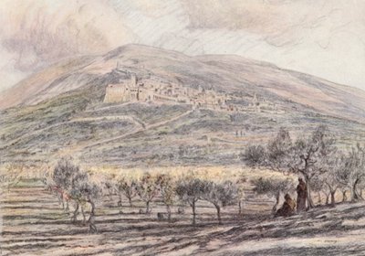 Assisi von Eugene (after) Burnand